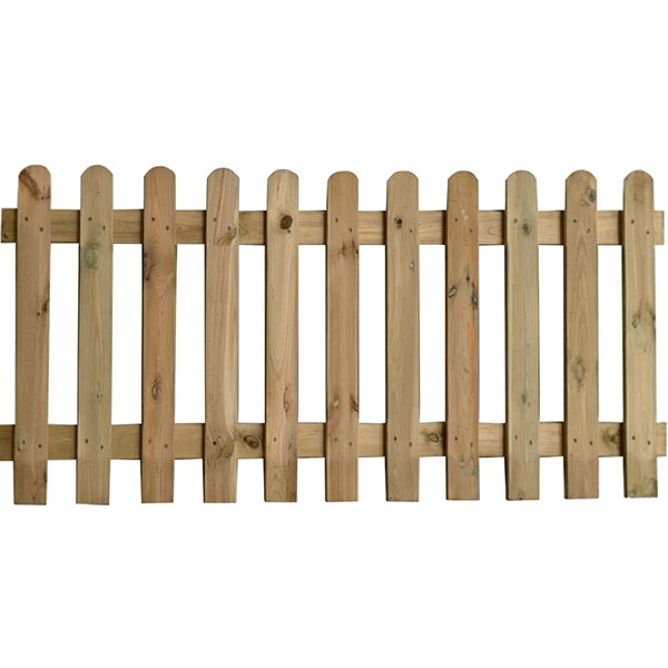 Pircher Recinzione Dritta in Legno di Conifera Impregnato MM1800X1000H